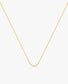 Colgante letra I Baño de Oro 18k (con cadena)