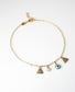 Tobillera KEEPER OF PEACE en Baño de Oro 18k