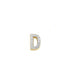 Colgante letra D Baño de Oro 18k (con cadena)