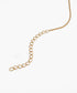 Pulsera EDAPHOS Drusa Metalizada Titanio y Baño Oro 18k