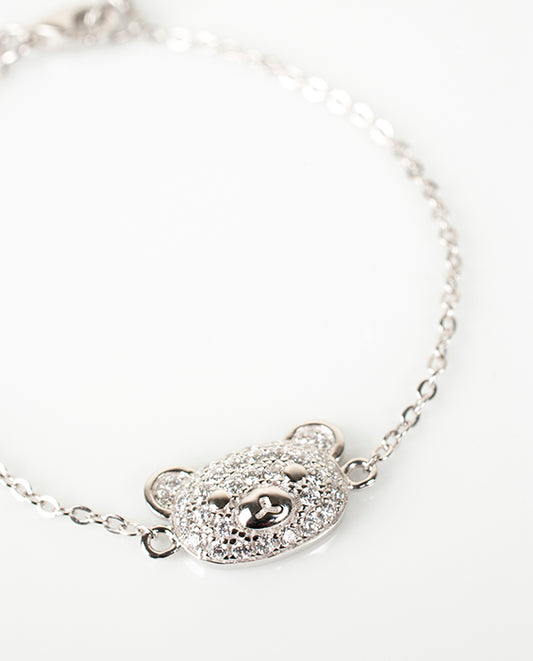 Pulsera Plata 925 Infantil elaborada con Cristal Swarovski