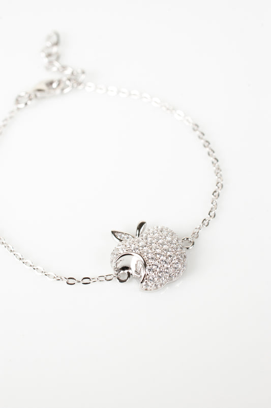 Pulsera Plata 925 Infantil elaborada con Cristal Swarovski